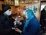 В храме преподобного Серафима Саровского пос. Отрадный Багаевского благочиния отметили престольный праздник