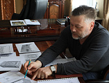 Преосвященнейший епископ Симон провел совещание по благоустройству храма Веры, Надежды, Любови и матери их Софии ст. Багаевской