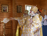 Преосвященнейший епископ Симон совершил чин великого освящения храма преподобного Сергия Радонежского в городе Шахты