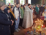 В Свято-Андреевском храме г. Миллерово молитвенно отметили Крещение Господне