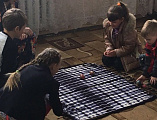 Воспитанники воскресной группы «Лампадочка» Успенского храма станицы Калитвенской выступили с Пасхальным утренником перед прихожанами