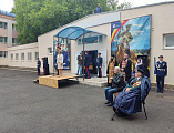 Духовенство города Шахты приняло участие в праздновании Дня Победы в Шахтинском казачьем кадетском корпусе
