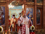 В день памяти святителя Николая Чудотворца епископ Симон совершил Литургию в Никольском храме хутора Гуково