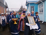 Крестные хода и молебны прошли в Покровском храме г. Новошахтинска