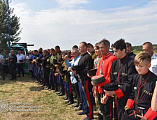 В Октябрьском районе в восьмой раз прошел открытый чемпионат по рубке шашкой «Степная Казарла»
