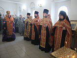 Преосвященнейший епископ Симон совершил заупокойную литию по местночтимому исповеднику веры иеромонаху Серафиму (Калинину) в храме Донской иконы Божией Матери города Новошахтинска