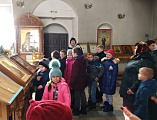 Воспитанники Центра образования детей с ограниченными возможностями здоровья посетили храм в честь Донской иконы Божией Матери г. Новошахтинска