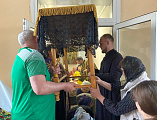 Утреня с чином погребения Плащаницы в Никольском храме слободы Кашары   