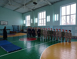 Священник принял участие в занятиях отряда «Юнармии»