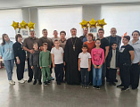 В Багаевской школе №1 прошёл традиционный шахматный турнир «Папа, мама, я — вместе шахматная семья»