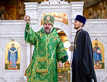 Шахтинская епархия молитвенно отметила 11-летие архиерейской хиротонии епископа Шахтинского и Миллеровского Симона