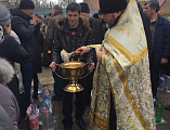 В храме великомученика Пантелеимона г. Миллерово отметили Крещение Господне