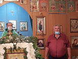В храме преподобного Серафима Саровского пос. Отрадный торжественным богослужением отметили престольный праздник