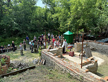 Встреча с участниками православного историко-патриотического клуба ДОН  преподобного Сергия Радонежского из города Ростова-на -Дону