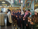 В Покровском кафедральном соборе г. Шахты отслужена панихида по убиенным в годину лютых гонений казакам
