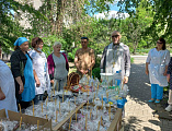 Иерей Евгений Поцелуев посетил лечебно-реабилитационный центр №2