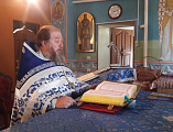 В храме Владимирской иконы Божией Матери хут. Можаевка соборным богослужением отметили престольный праздник