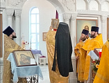 В Свято-Пантелеимоновском храме города Миллерово отметили день тезоименитства настоятеля прихода иеромонаха Димитрия (Яроцкого)