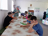 В воскресной школе прошло занятие, посвящённое празднику Святой Троицы