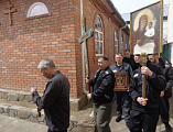 Престольный праздник в исправительной колонии в городе Каменске-Шахтинском