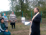 В хуторе Усьман Багаевского района создается православный приход в честь святого великомученика Георгия Победоносца