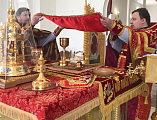 В Державном храме г. Донецка состоялось соборное богослужение духовенства Донецкого округа