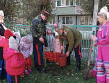 Священник принял участие в празднике юных казачат