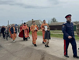 Пасхальный крестный ход в станице Боковской