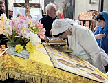 Шахтинскую епархию посетила великая святыня – ковчег с частью пояса Пресвятой Богородицы
