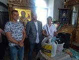 Акция «Поможем собраться в школу» прошла в Донском храме