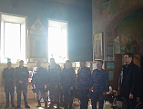 Росгвардейцы побывали на экскурсии в храме апостола Андрея Первозванного