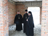 В престольный праздник Преосвященнейший епископ Симон совершил Божественную литургию в храма блаженной Матроны Московской города Донецка
