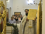 В ночь на 7 января под сводами Свято-Троицкого храма прошла торжественная рождественская литургия