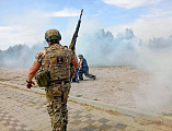 В станице Боковской прошли военно-полевые сборы допризывной казачьей молодежи Верхне-Донского округа