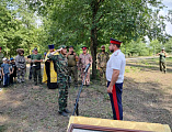 В станице Боковской прошли военно-полевые сборы допризывной казачьей молодежи Верхне-Донского округа   