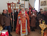 25 января в храме святой мученицы Татианы п. Персиановский Нижнедонского благочиния прошла праздничная служба