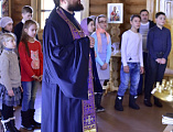 В Каменск-Шахтинском благочинии, в храме Всех святых, в земле Русской просиявших, прошел второй тур Кирилло-Мефодиевской олимпиады по Закону Божию