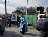 В Зверево-Никольское благочиние прибыла икона Матери Божьей «Игумения горы Афон»