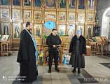 Пастырское окормление казаков в храме в честь Донской иконы Божьей Матери