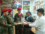 Дружеская встреча добровольцев Нижнедонского благочиния с юнармейцами Октябрьского района