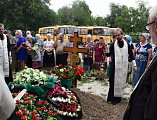 На сороковой день после смерти протоиерея Анатолия Почтового в храме святителя Тихона Задонского прошло заупокойное богослужение
