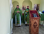 В храме преподобного Паисия Святогорца х. Маркин Октябрьского района отметили престольный праздник