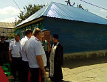 Объединённый круг казаков состоялся на подворье храма Покрова Пресвятой Богородицы г. Шахты