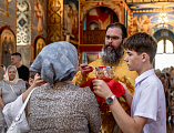 В день памяти пророка Божия Илии Преосвященнейший епископ Симон совершил Божественную литургию в Покровском кафедральном соборе города Шахты