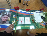 В Шумилинской школе состоялось торжественное открытие «Парты героя»
