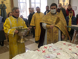 В Державном храме г. Донецка состоялось посвящение в сестры милосердия