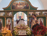 Божественная литургия в хуторе Каменный брод