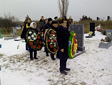 В х. Грай-Воронец прошел памятный митинг посвященный захоронению останков воина Копачева Павла Степановича