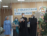 Дом престарелых п. Садовый в святочные дни посетил протоиерей Роман Мясников