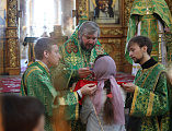 В день памяти апостола Андроника и святой Иунии Преосвященнейший епископ Симон совершил богослужение в Покровском кафедральном соборе Шахтинской епархии